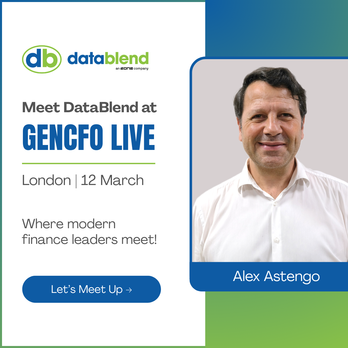 DataBlend Sponsors GENCFO Live 2026 in London