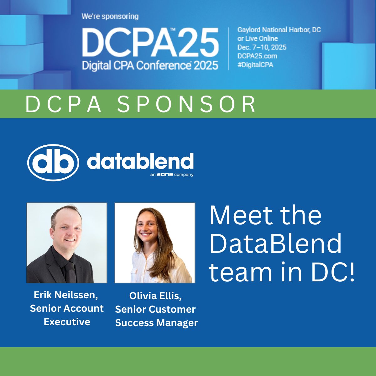 DataBlend Sponsors the 2025 DCPA Conference