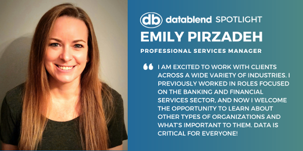 DataBlend Spotlight: Have you met Emily Pirzadeh yet?