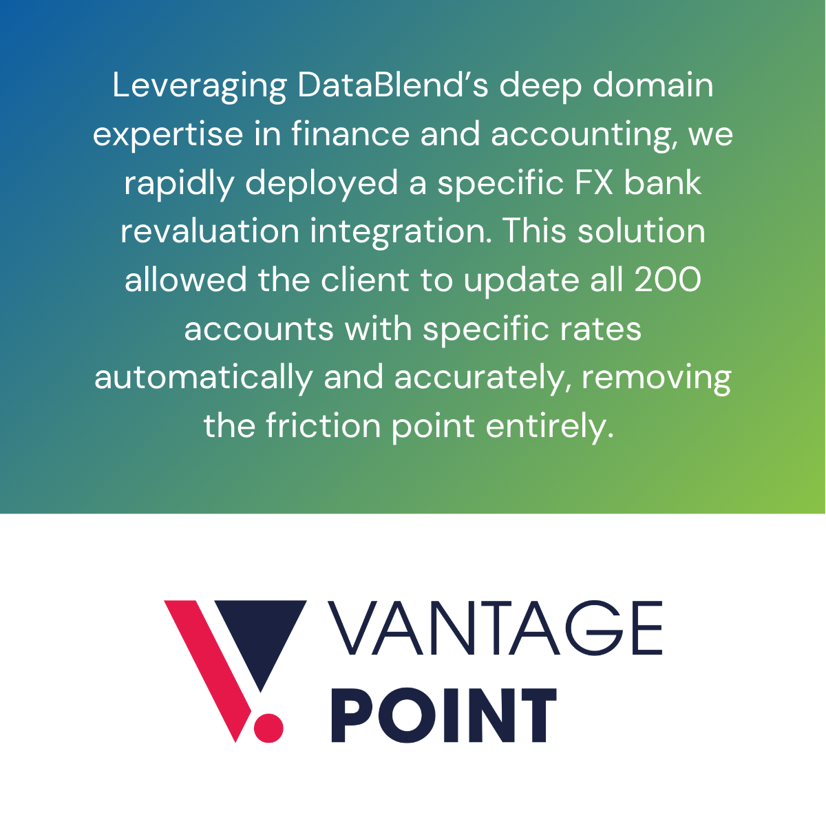 Partner Win: Solving the 200-Account FX Challenge with VantagePoint
