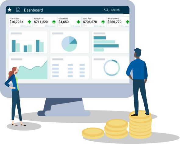 Supporting finance and accounting