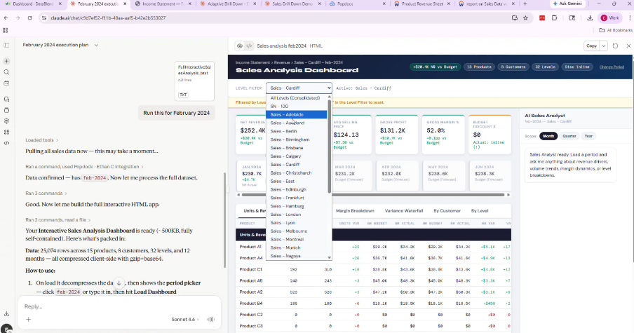 PopdockAI for Workday Adaptive Planning